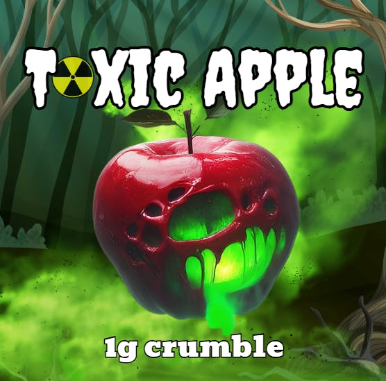 Toxic Apple | Solvent | Crumble | 1g at Craft Cannabis Company