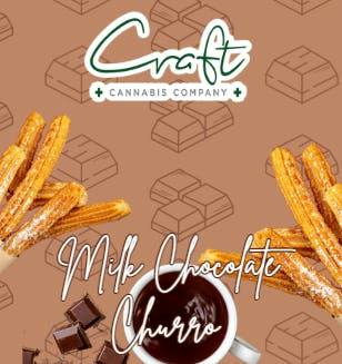 In-House 100mg Chocolate Bar- Churro