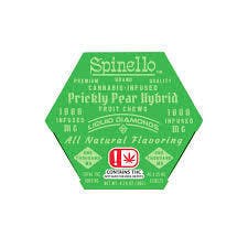 Spinello Prickly Pear Hybrid Fruit Chew 1000mg