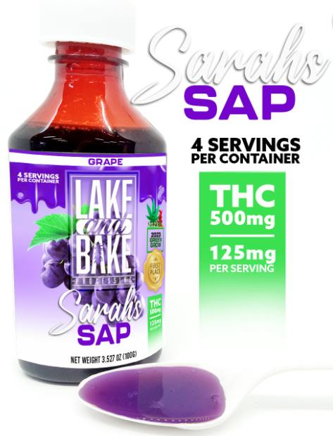 Sarah's Sap 500MG - Grape