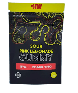 FARMA VERDE- SOUR PINK LEMONADE GUMMY 25MG