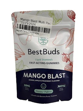 BEST BUDS - MANGO BLAST MULTI PACK (300 MG)