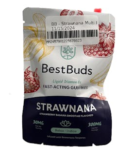 BEST BUDS - STRAWNANA MULTIPACK (300 MG)