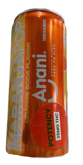 ANANI - NARANJA POP (ORANGE SODA) [25MG]