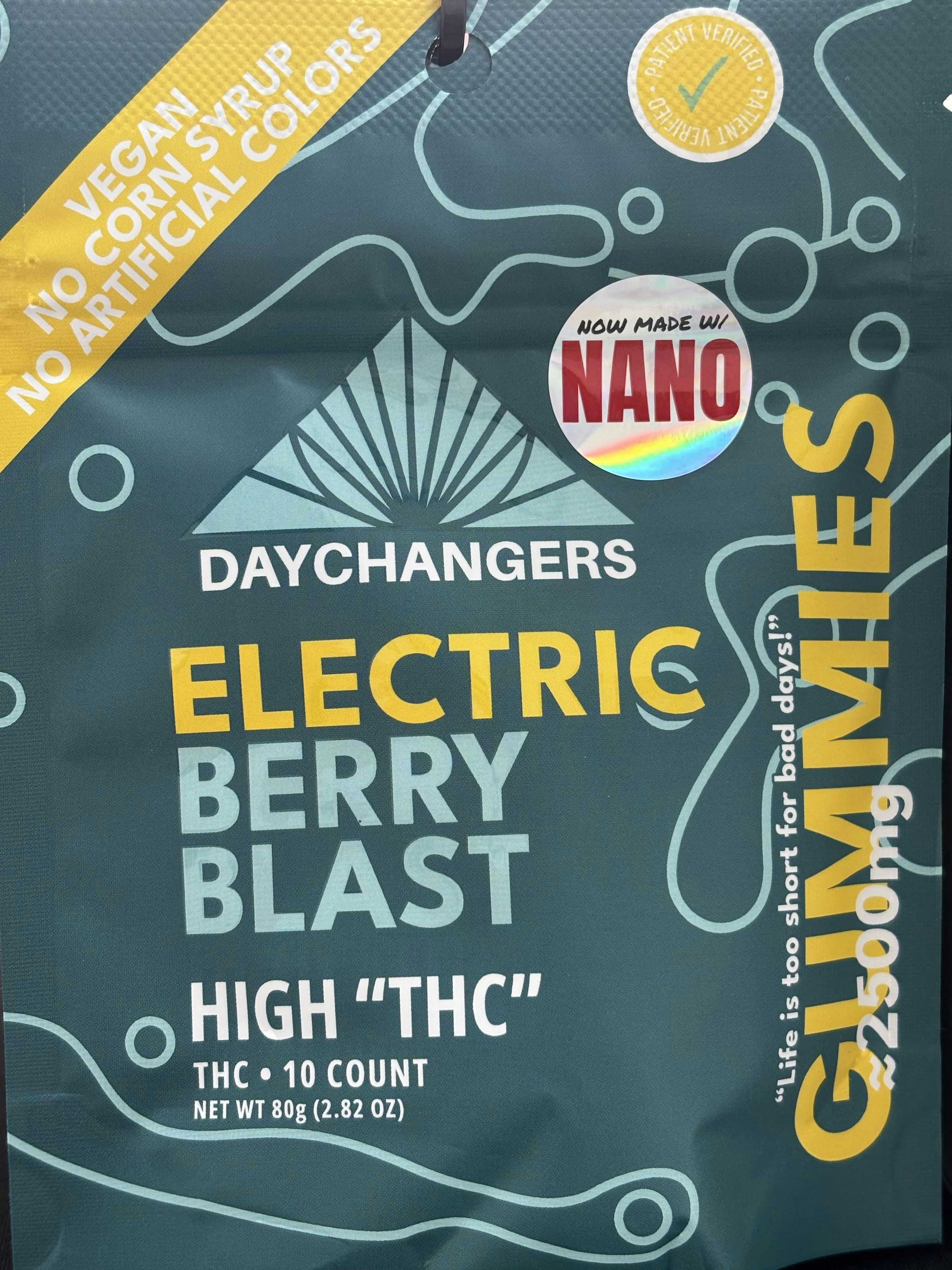 Daychangers | Edible | Electric Berry Blast | 2500mg:10ct