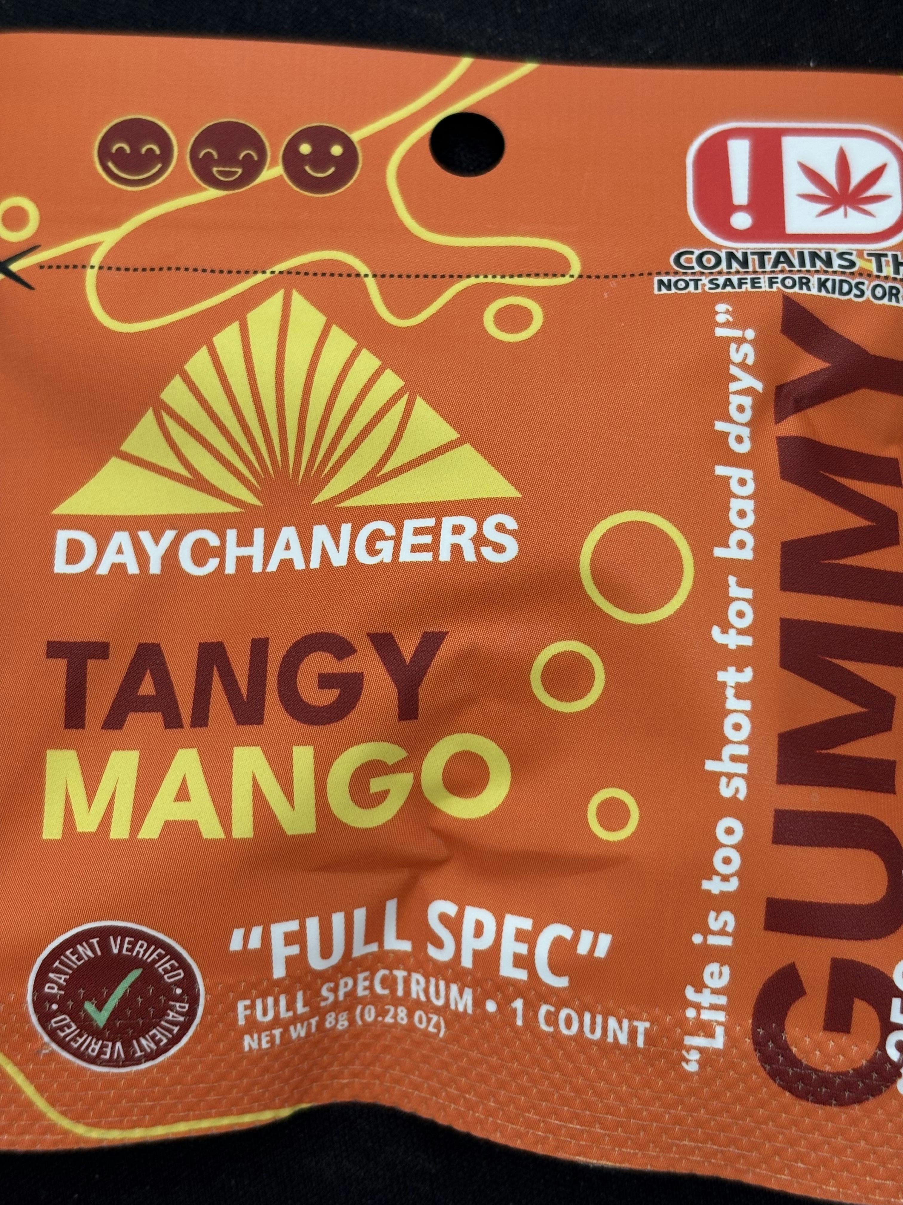 Day Changer -SINGLES- 250mg FULL SPEC THC - Tangy Mango