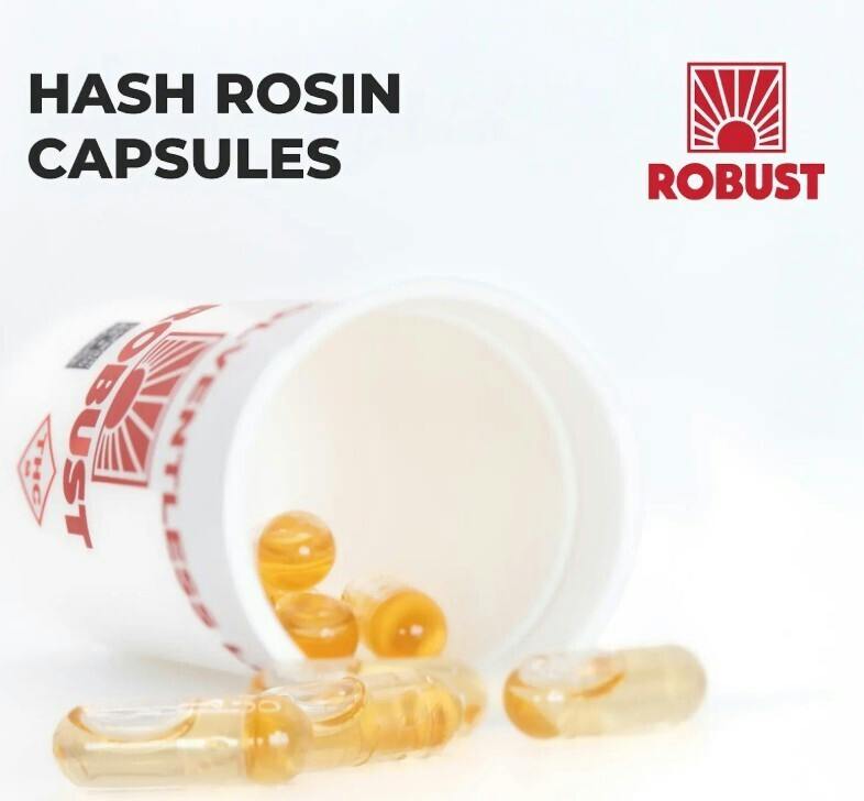 Robust - 50mg Hash Rosin Capsules (10pk)