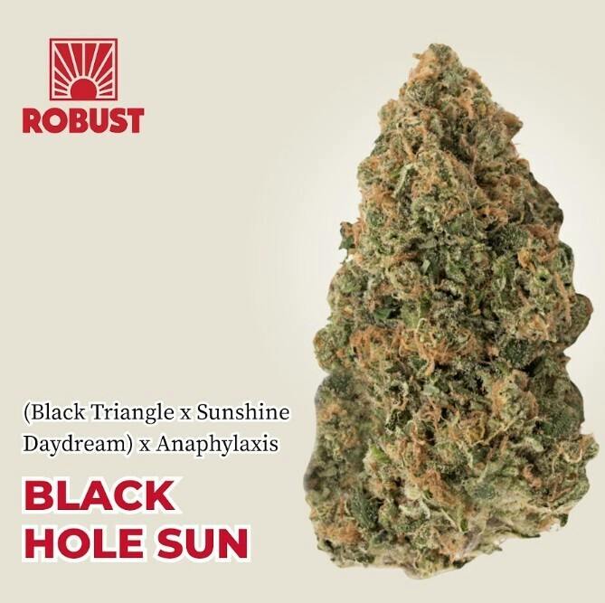 Robust - 3.5g Flower - Black Hole Sun #3