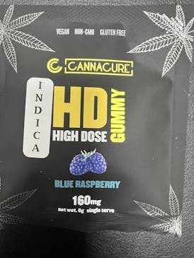 160 MG High Dose Blue Raspberry