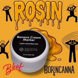 BANANA CREAM MARKER ROSIN
