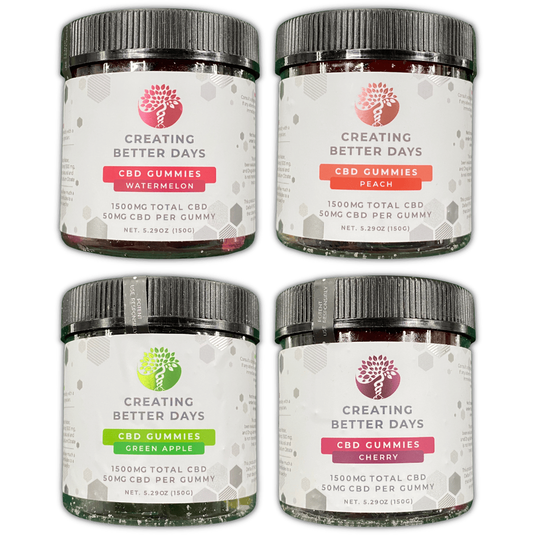 Creating Better Days - CBD - 1500mg Gummies