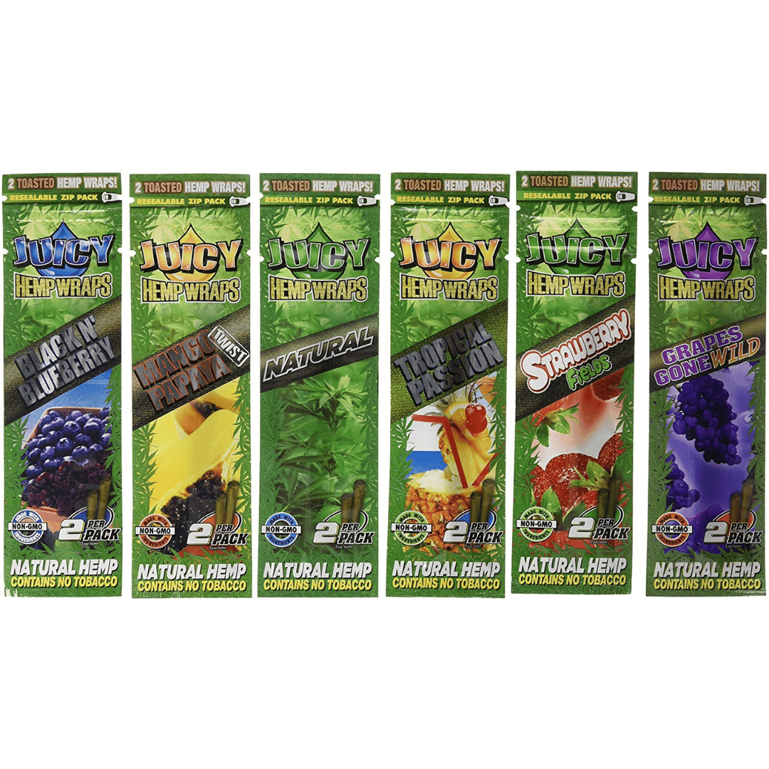 Juicy Jay | Terp Hemp Wraps Grape Soda | 2 Pack | Accessories