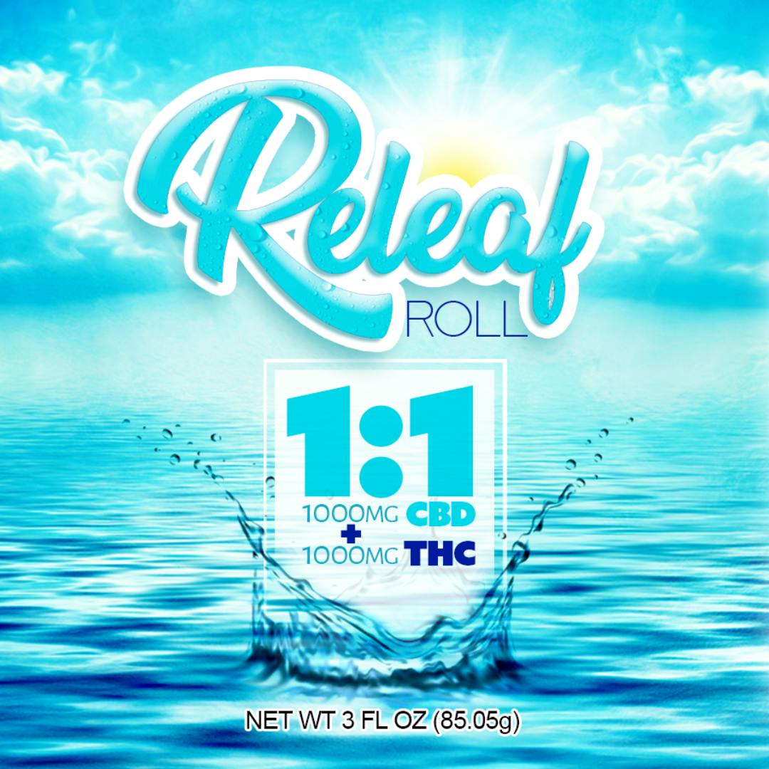 Lake & Bake - 1:1 1000mg Releaf Roll