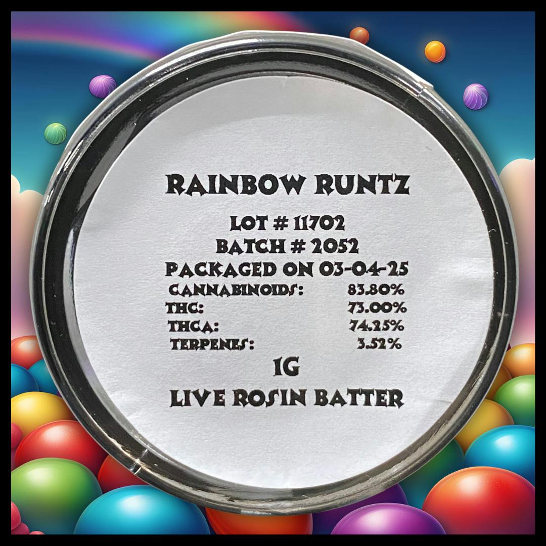 Ace Cures Concentrates - Rainbow Runtz