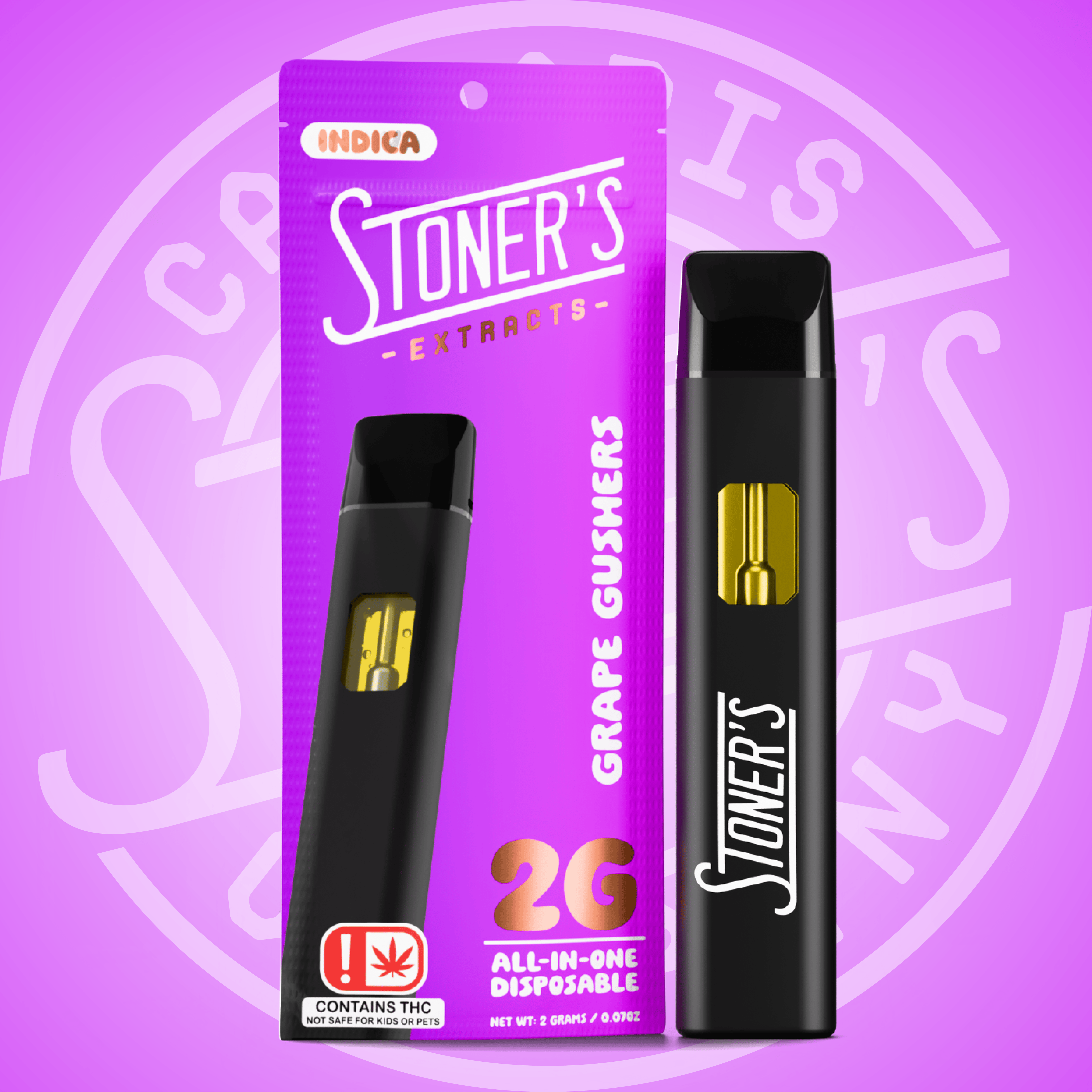 Stoner's - 2G Disposable - Grape Gushers
