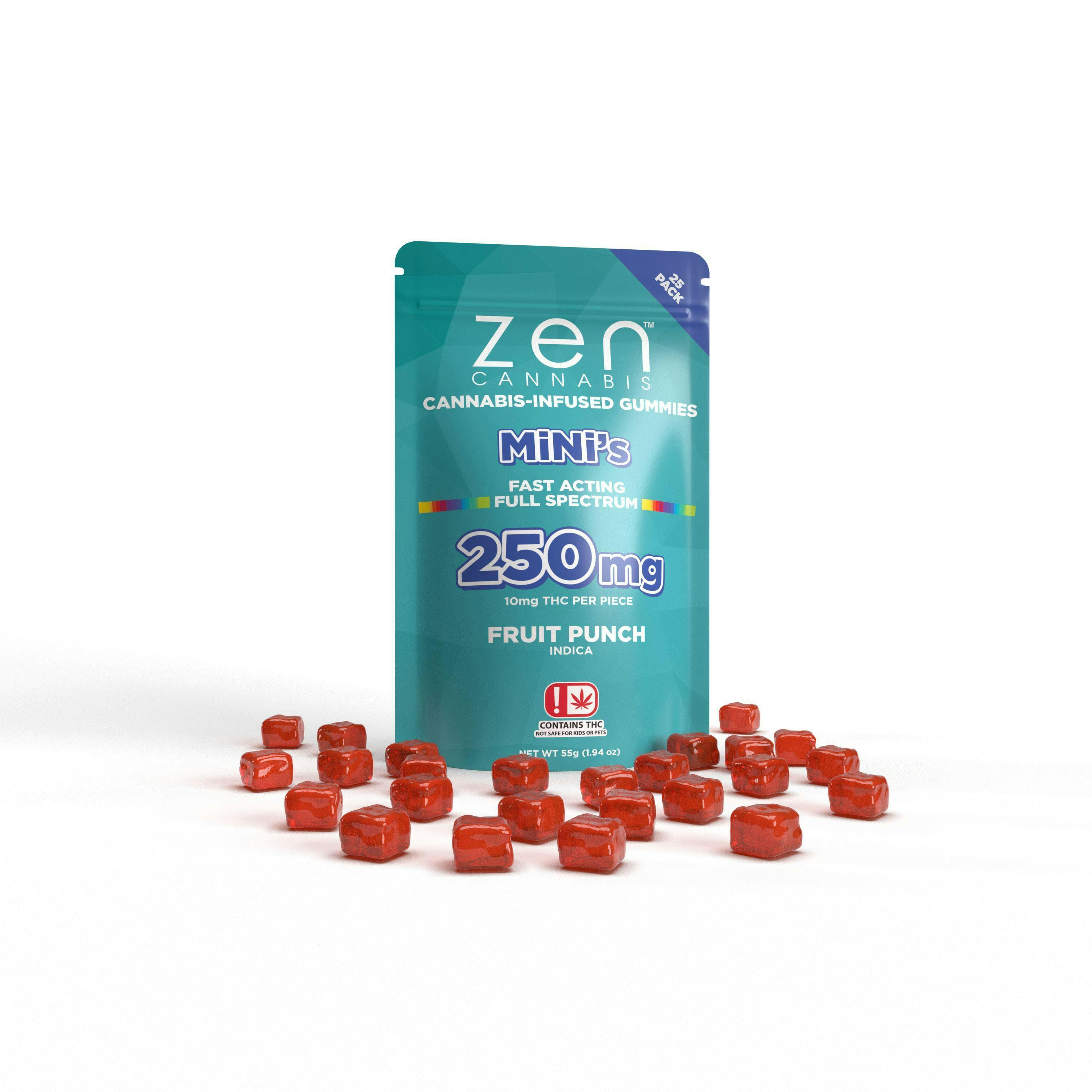 ZEN - 250mg - Indica Mini Pack