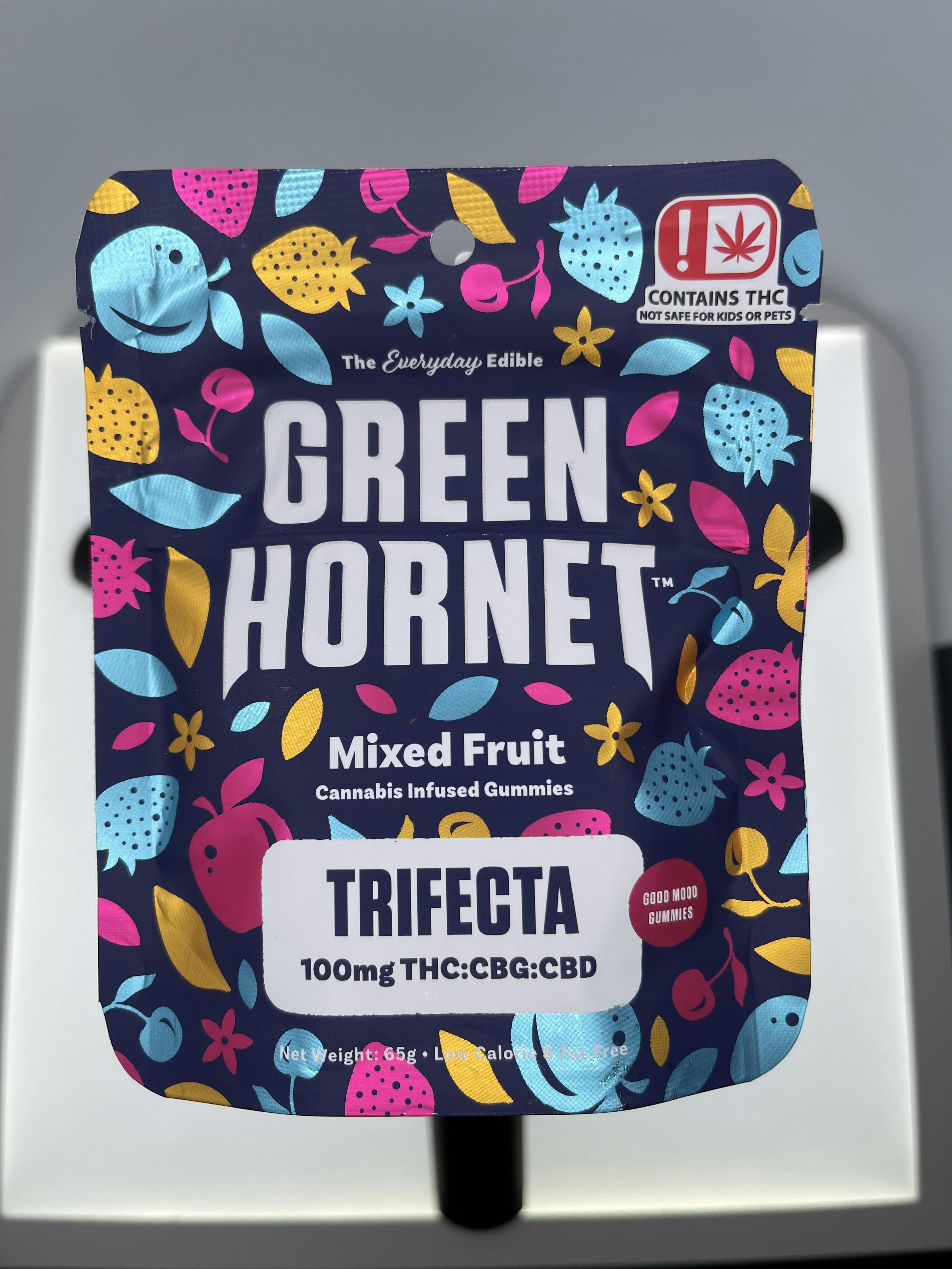 Green Hornet - Mixed Fruit Trifecta - Gummies - 300 mg | Gummies | 100mg/ea by Green Hornet