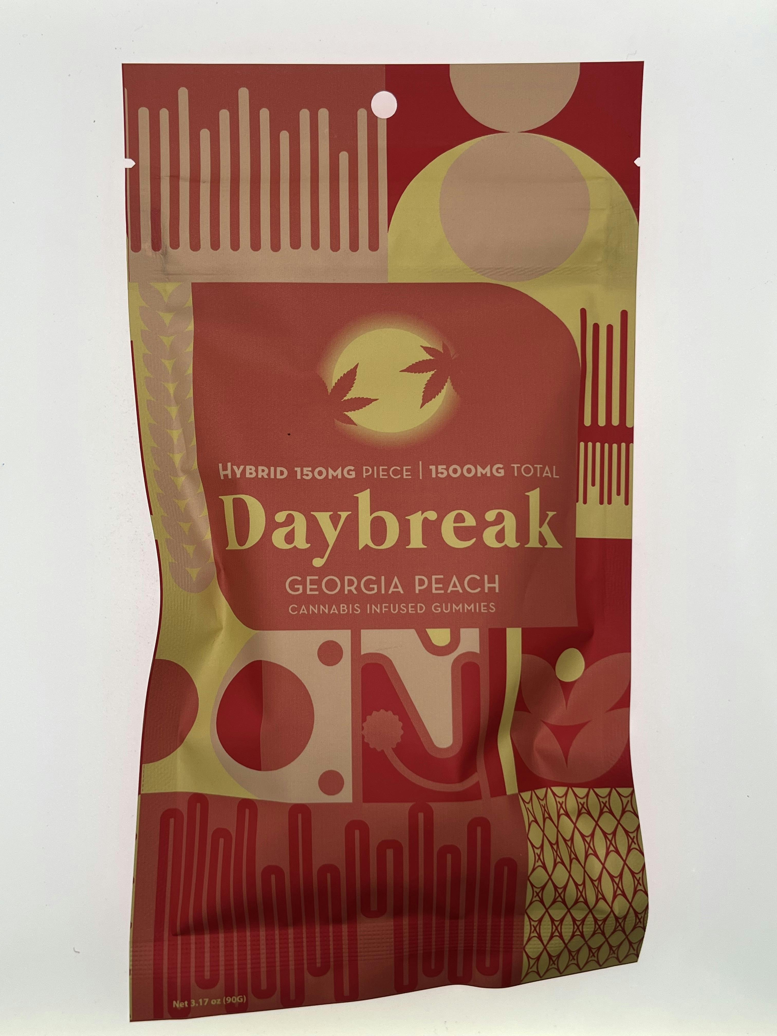 Georgia Peach 1500mg Gummies (Daybreak)