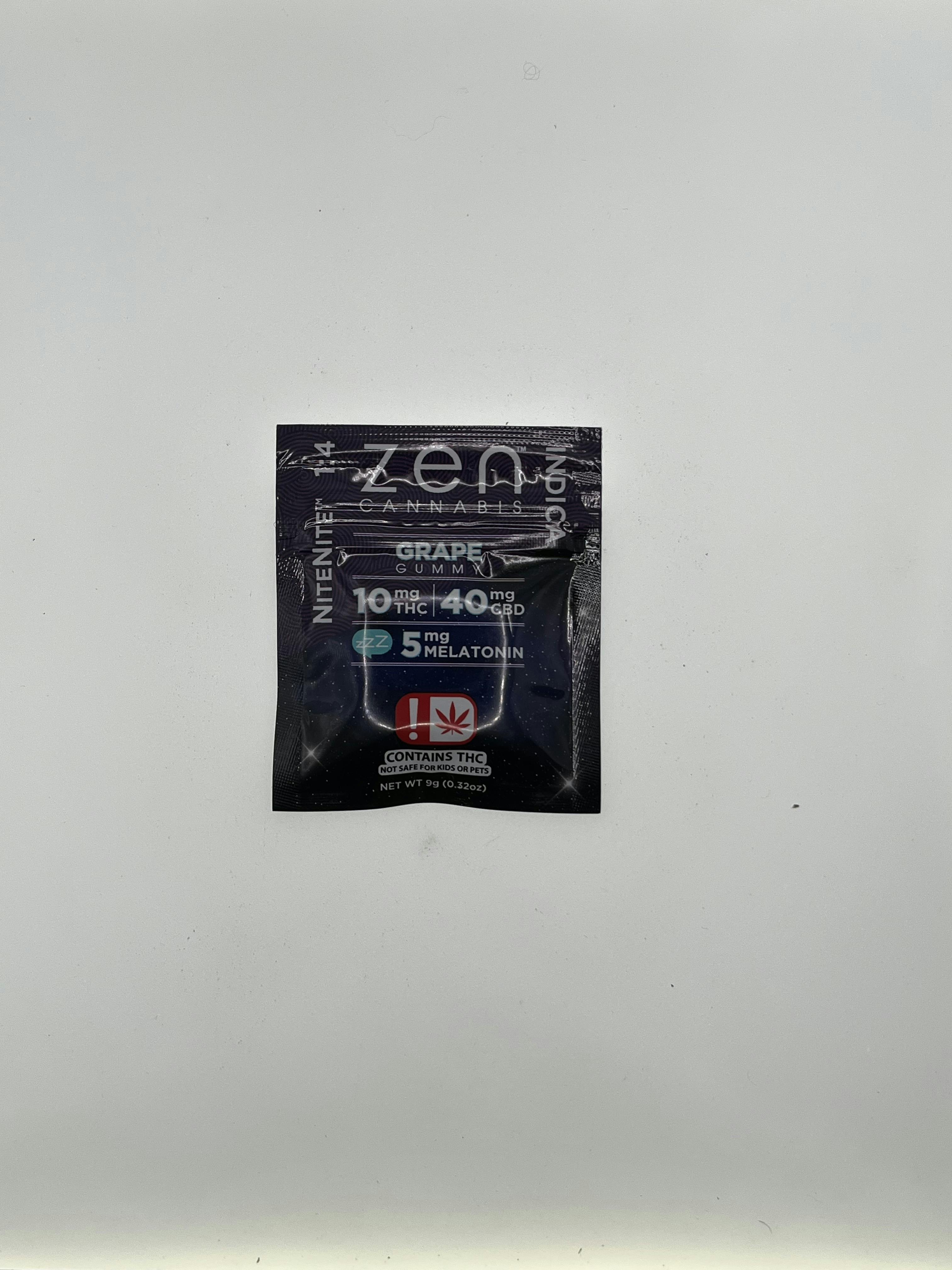 Zen Cannabis | Grape 4:1 Indica Gummy | Single | 10mg/ea at Livwell Meds Sulphur