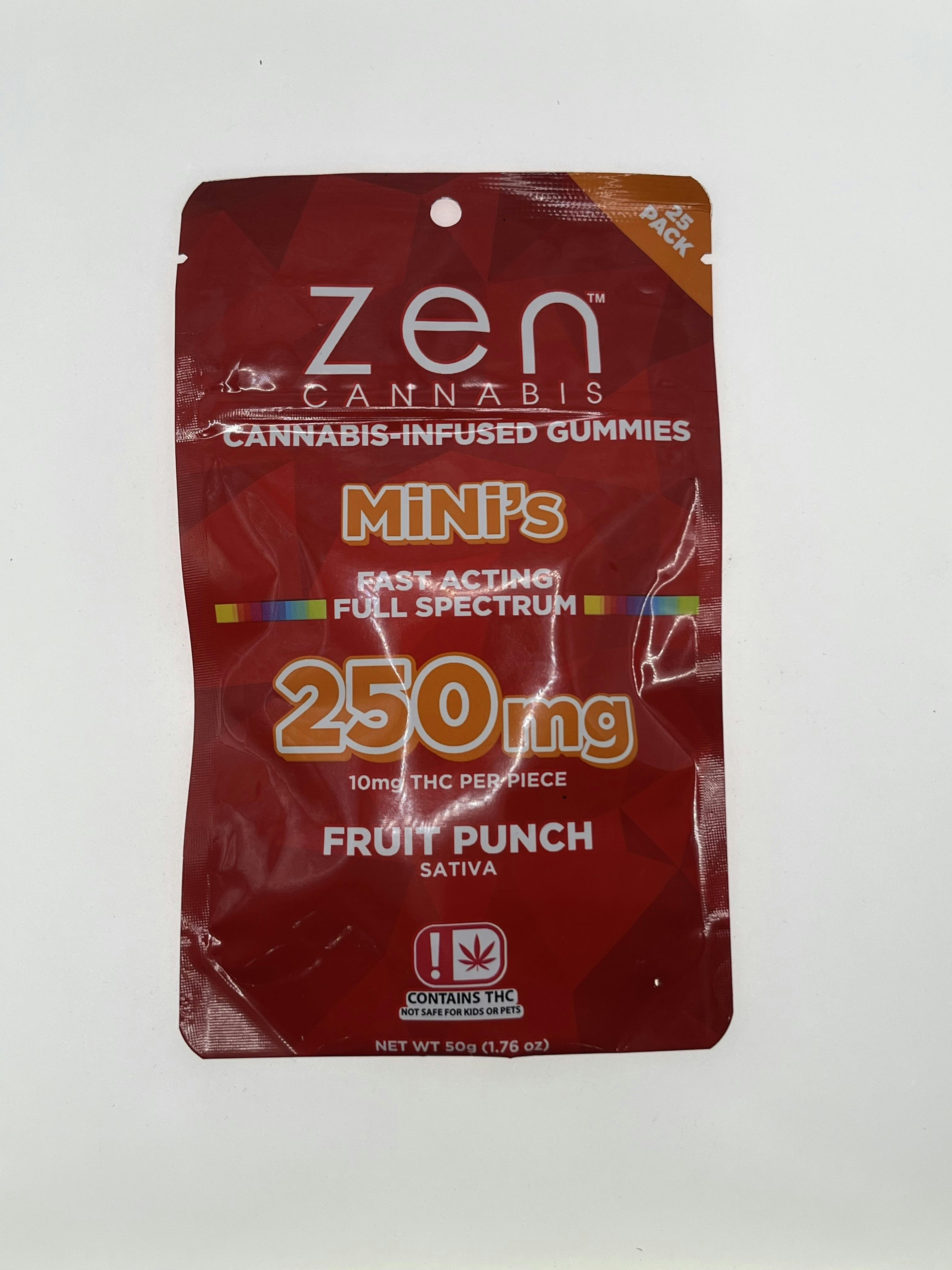 Fruit Punch Sativa Minis by Zen Cannabis