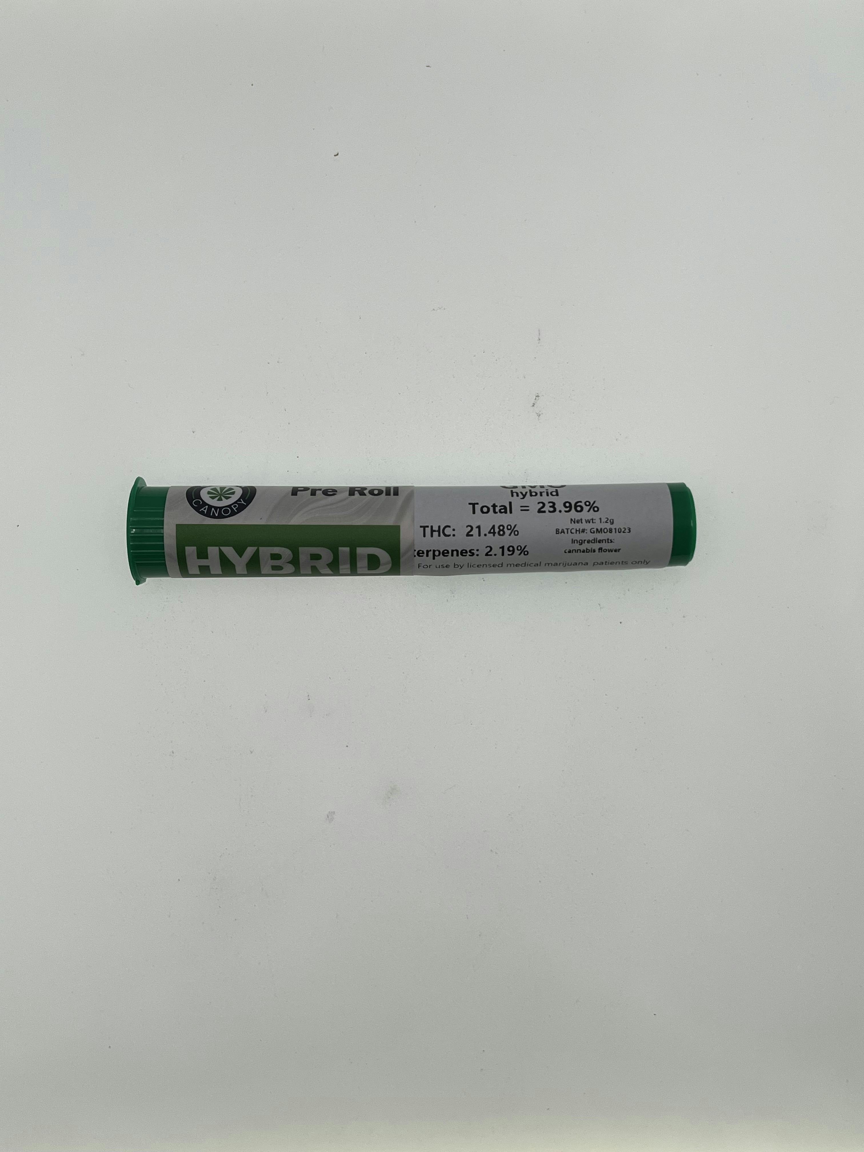 Green Canopy 1g Pre Roll (GMO)