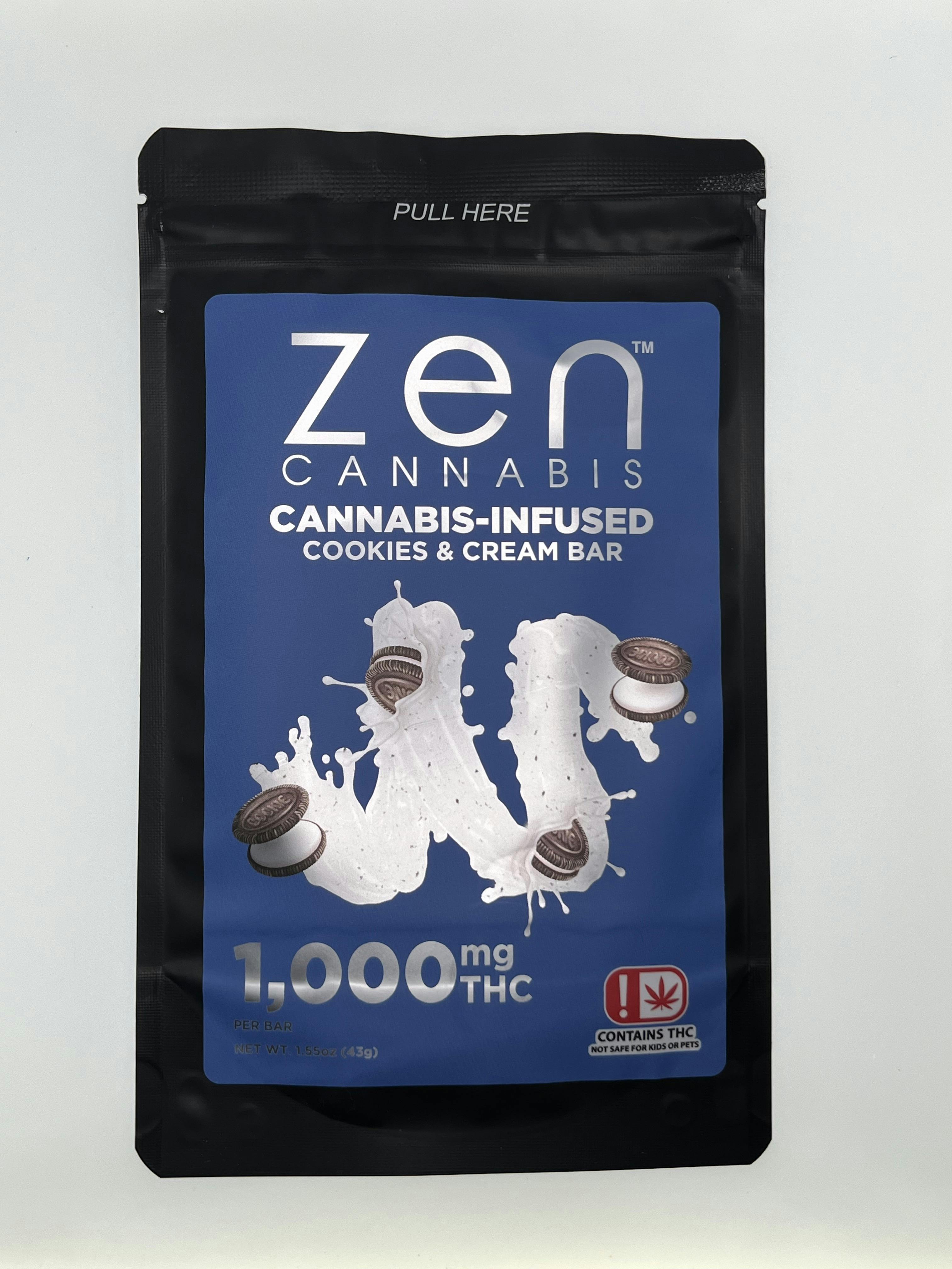 Cookies & Cream Bar by Zen Cannabis