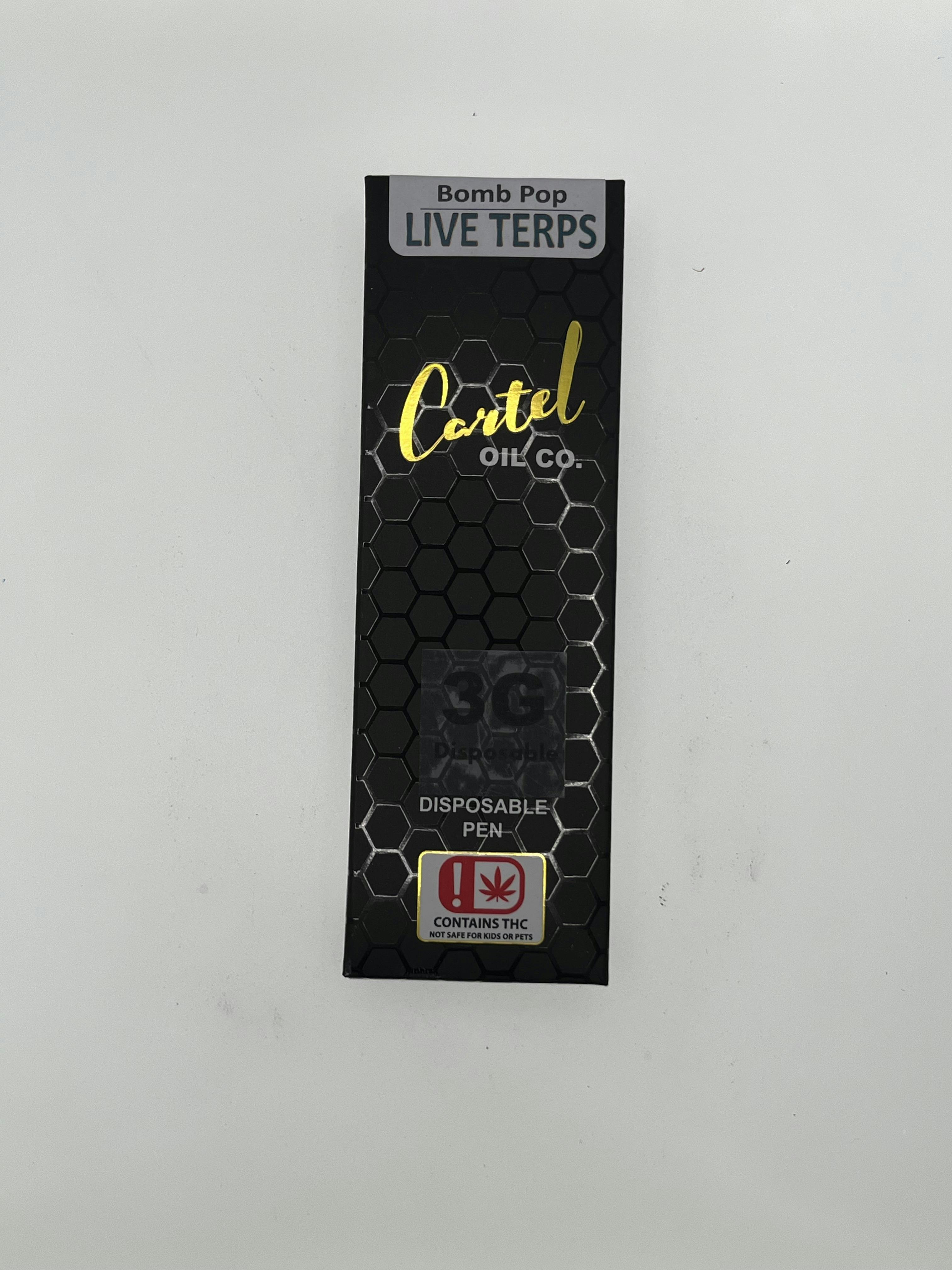 Cartel Oil Co | Bomb Pop | Disposable | 3g