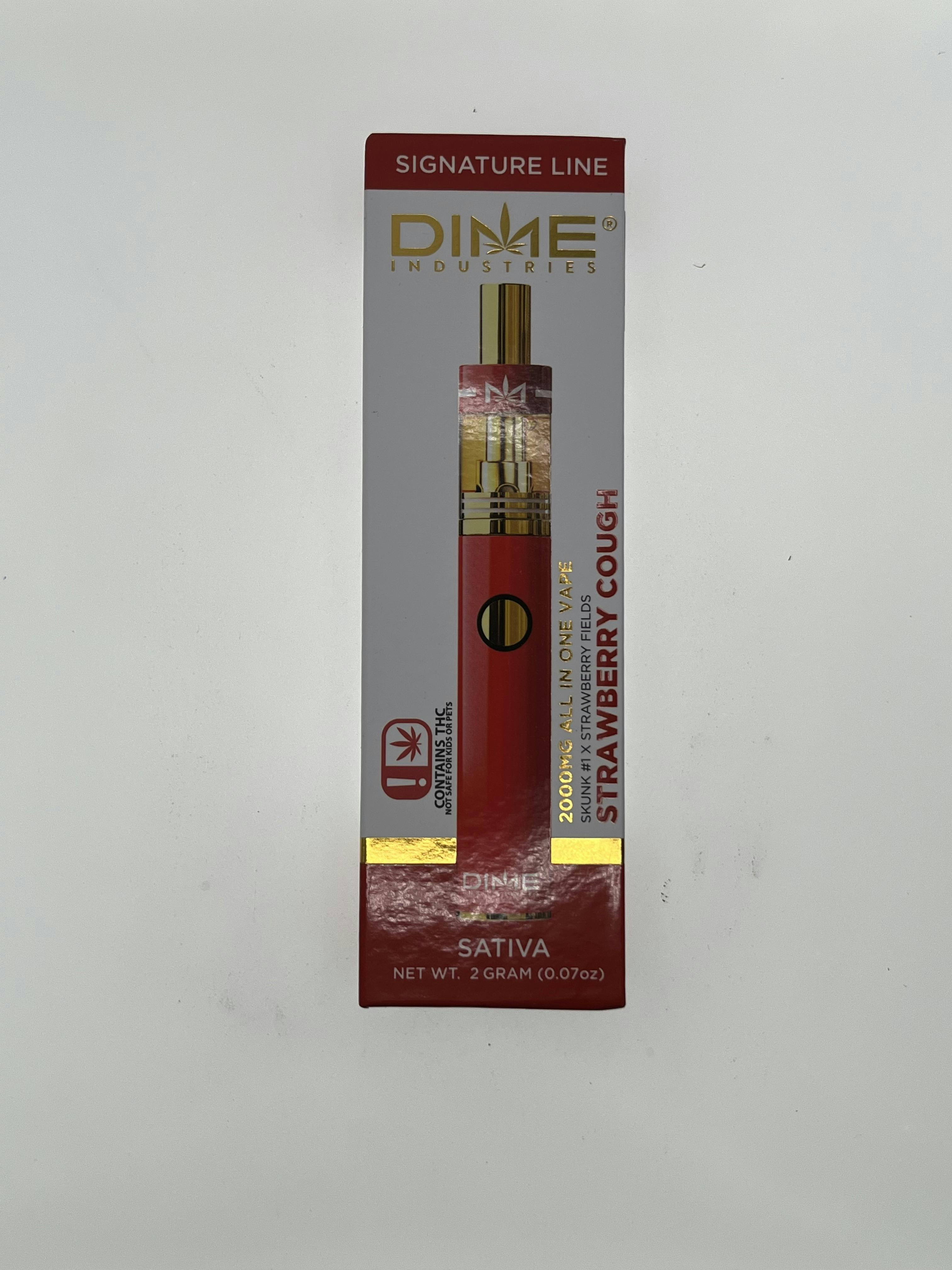 Strawberry Cough | 2G All In One Device by Dime Industries