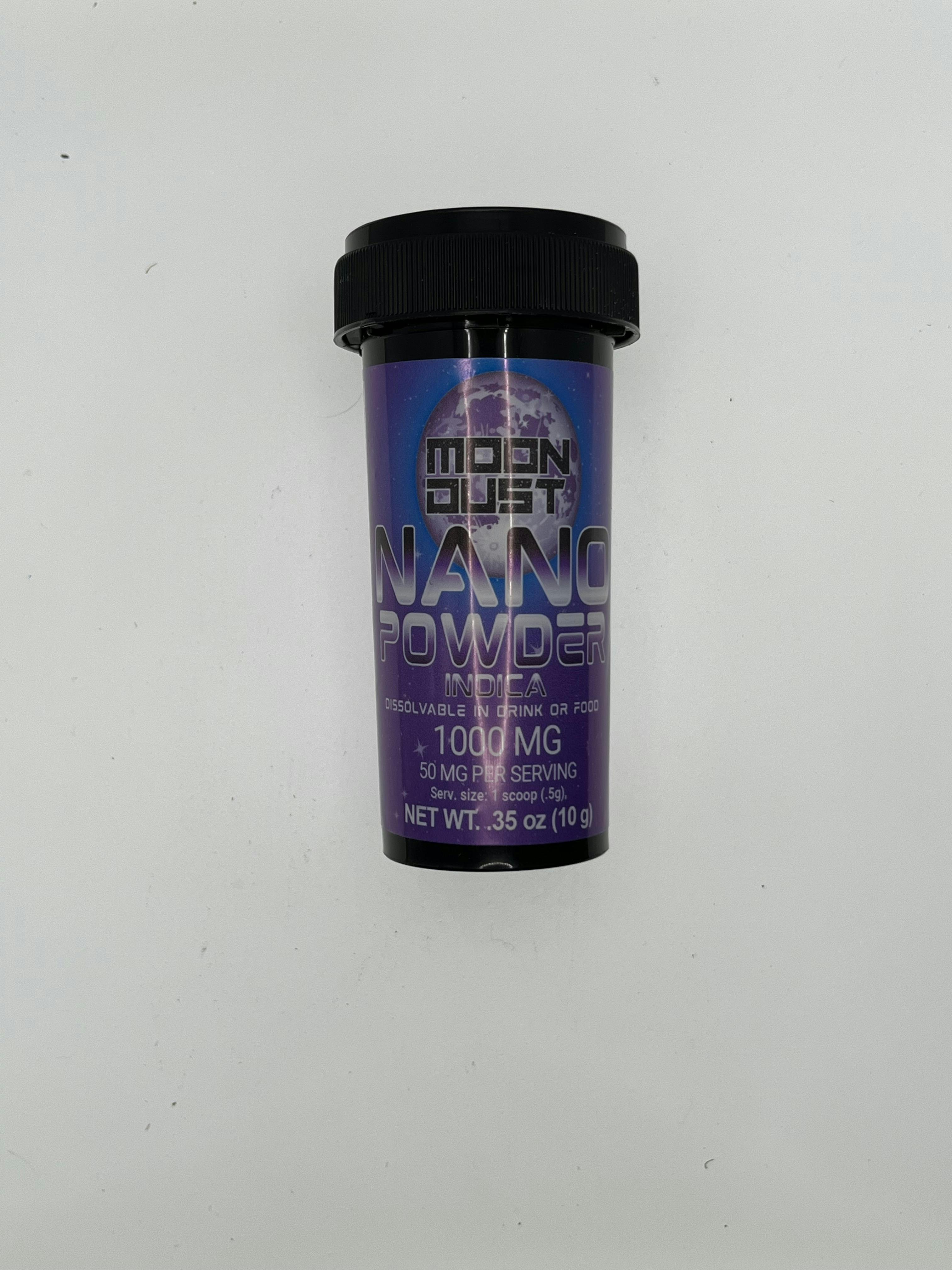 Moon Dust | Indica Nano Powder | Mix-ins | 1000mg | 1g