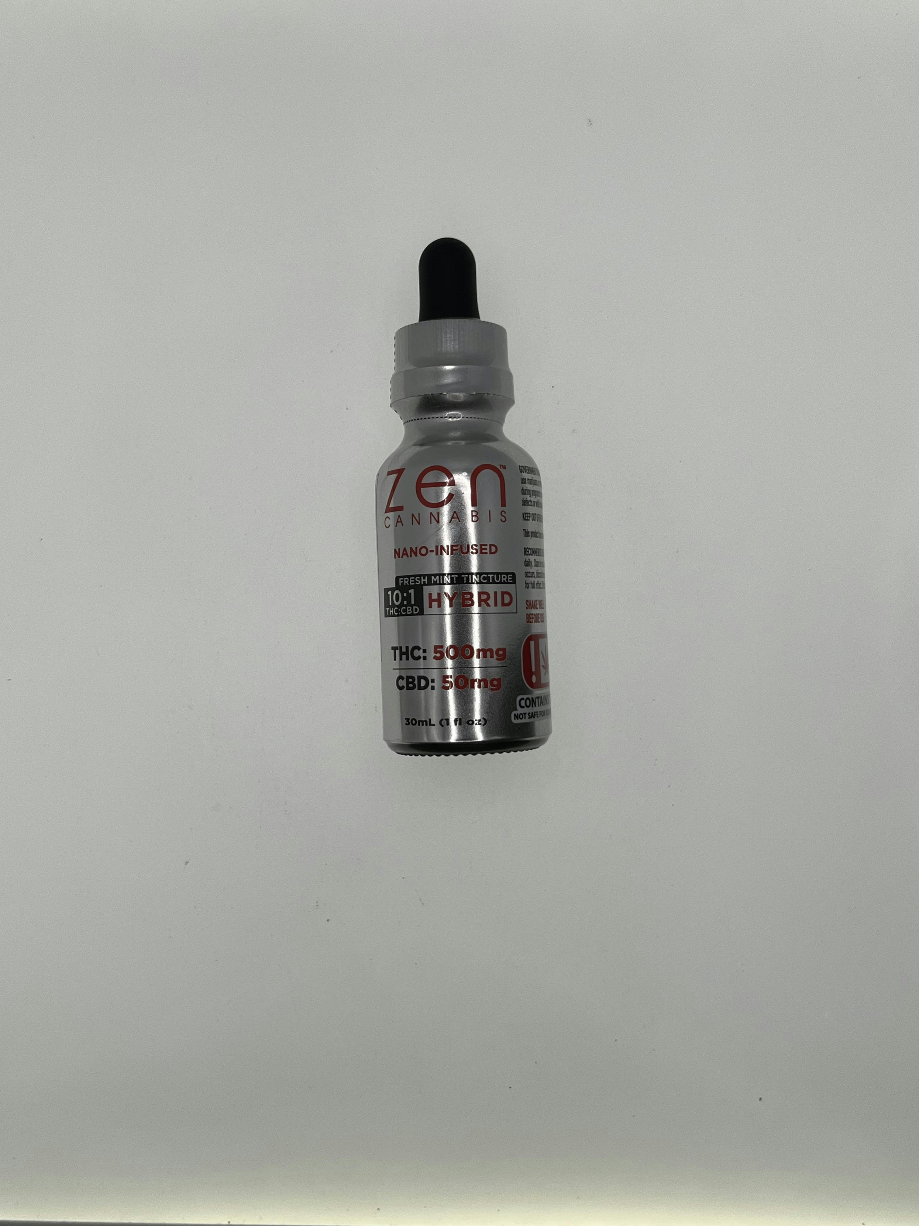 Fresh Mint 10:1 THC:CBD Hybrid Tincture