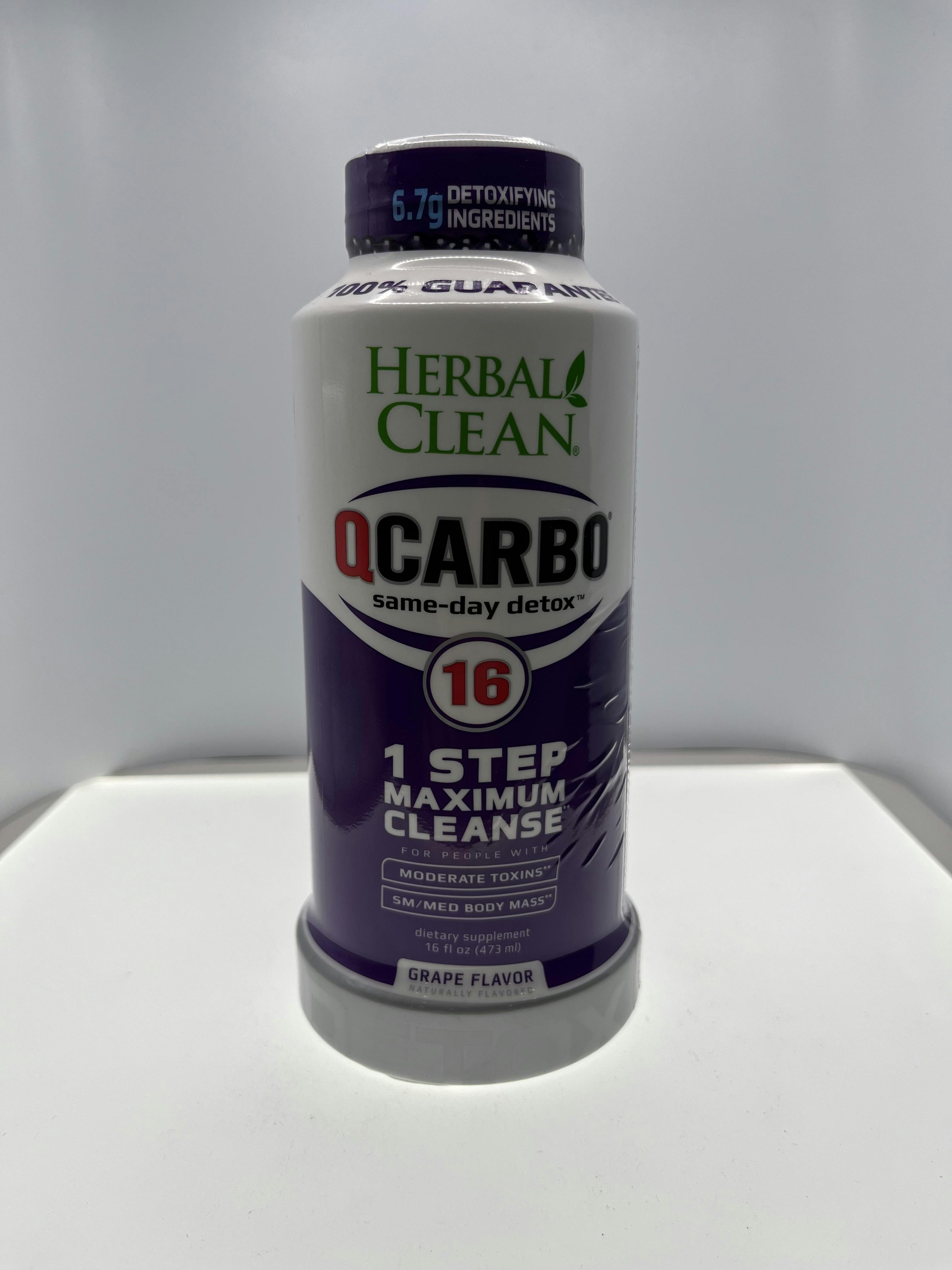 QCARBO Detox 16oz (Grape)