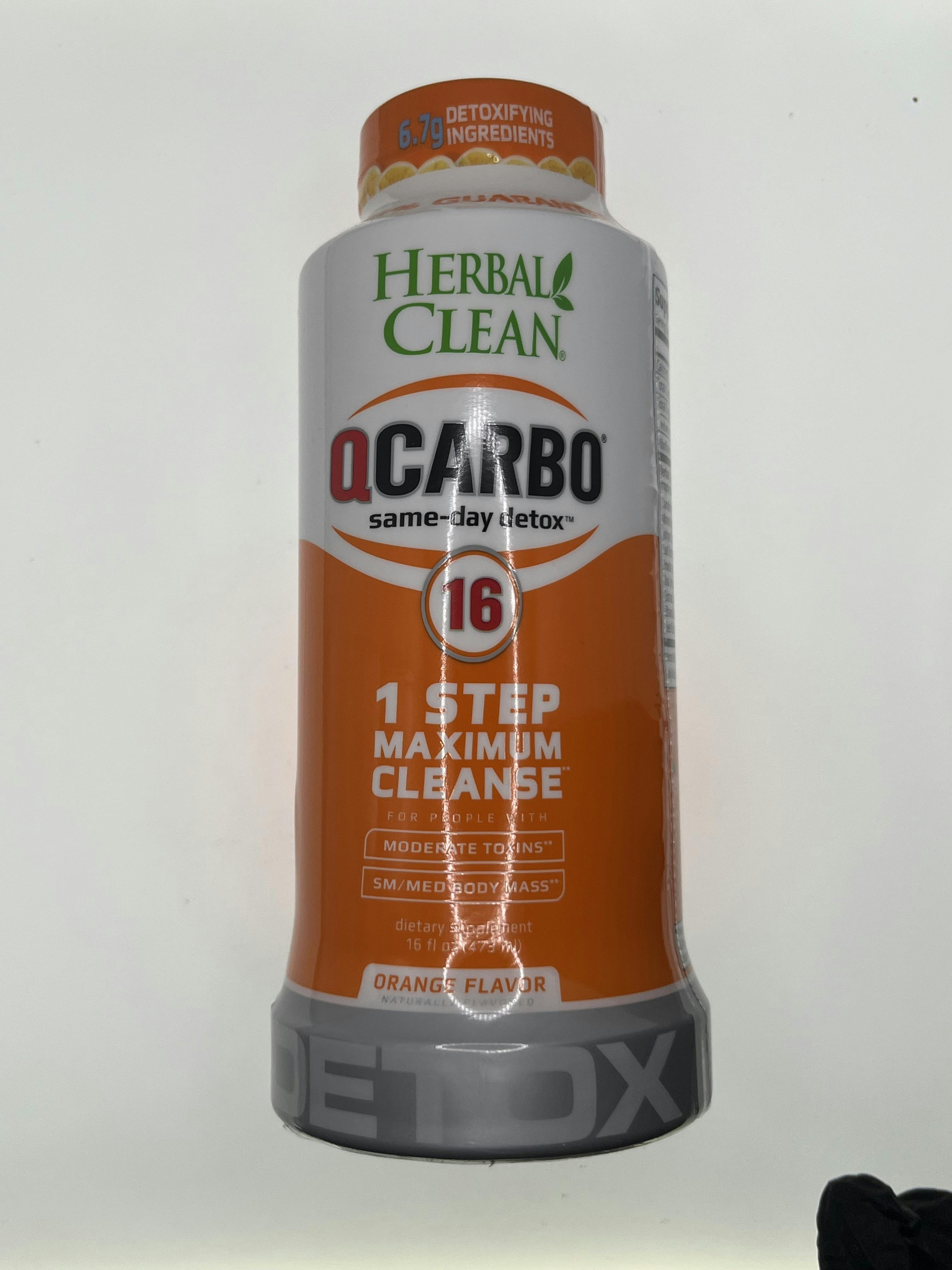 QCARBO Detox 16oz (Orange)