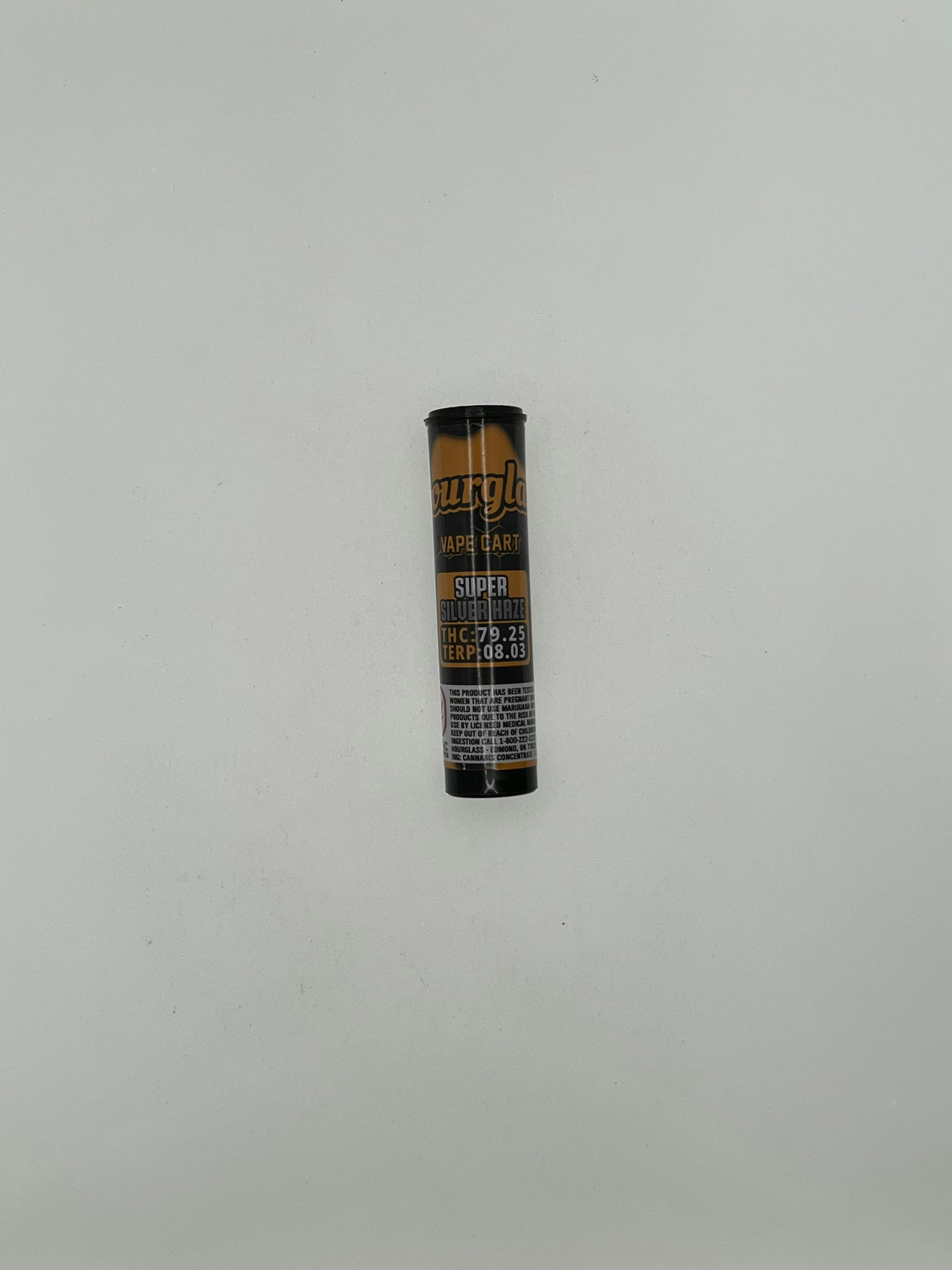 Super Silver Haze 1g Cart (Hourglass)