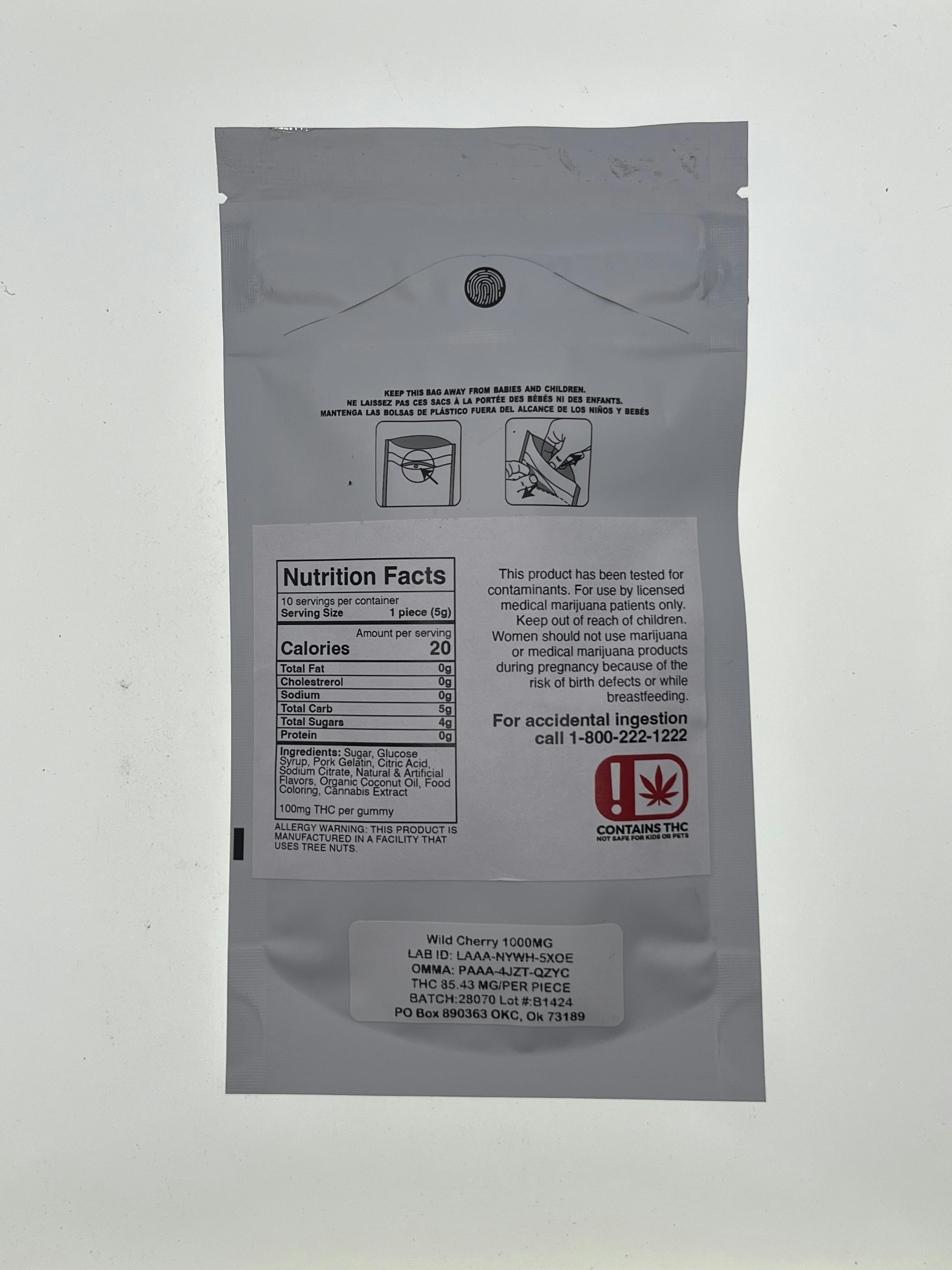 Cherry 1000mg Bliss Drops (Livwell)