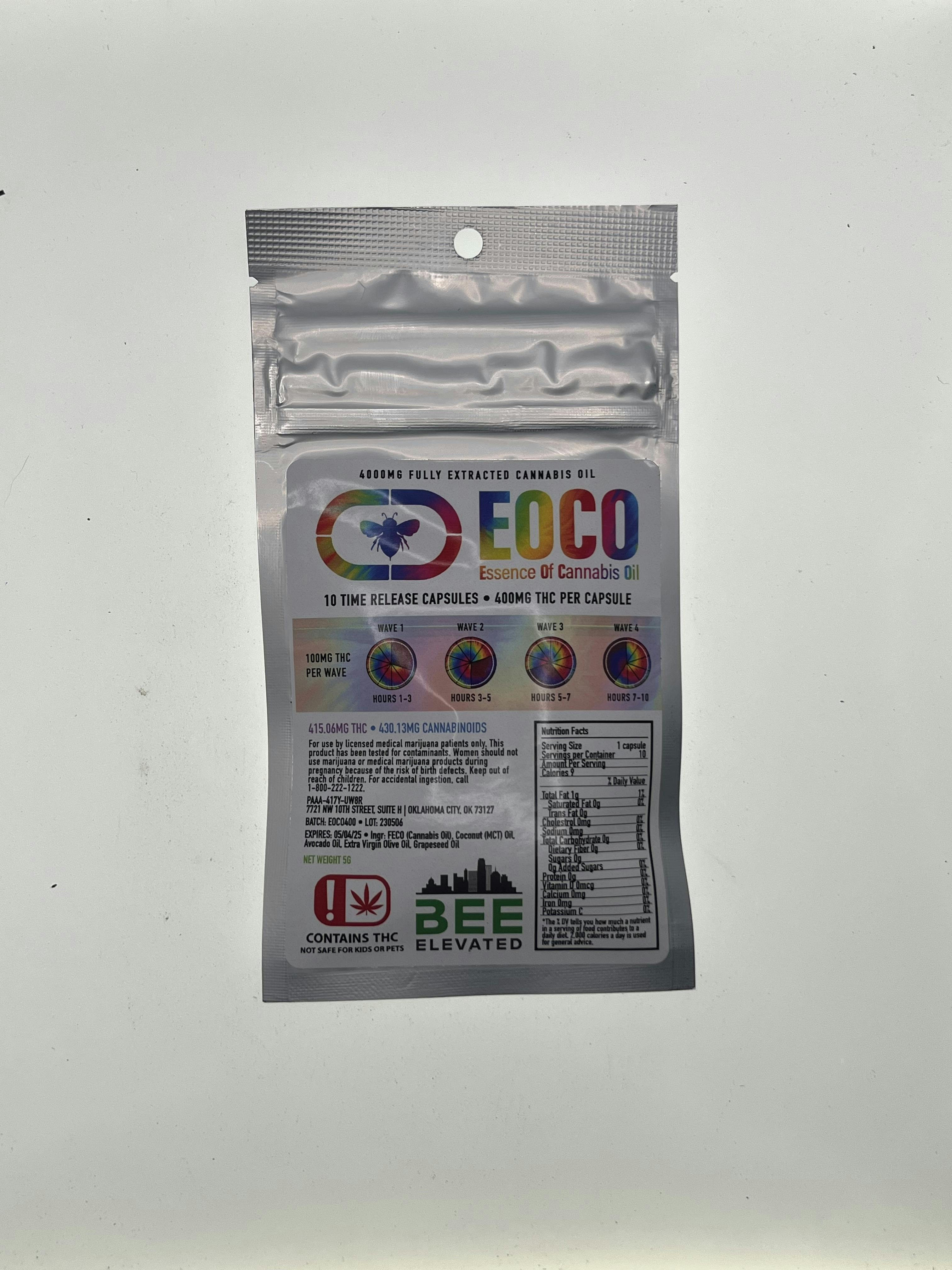 EOCO Capsule NEW 10 pack 400mg