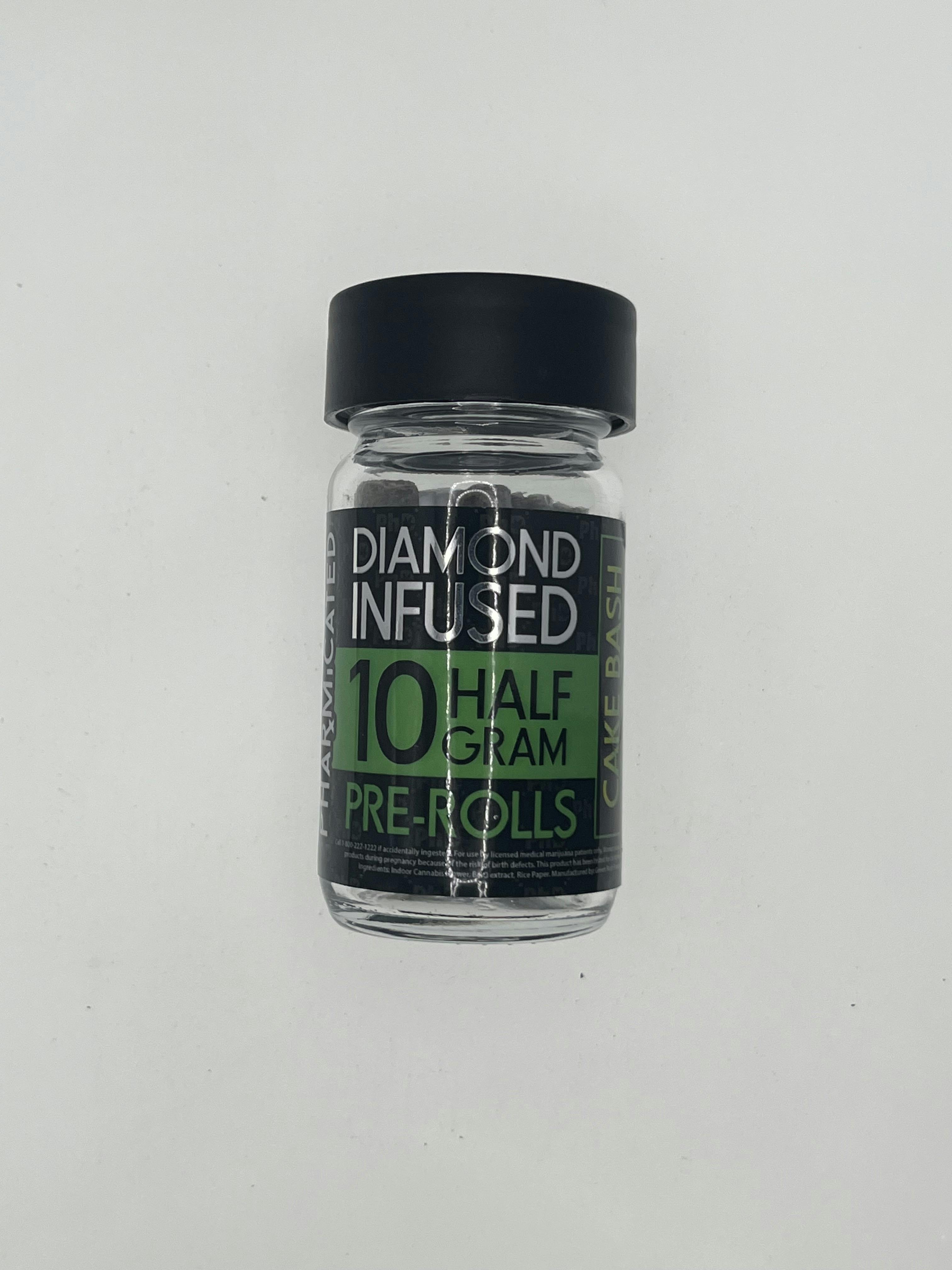 PhD 0.5G Diamond Infused 10 Pack - Cake Bash