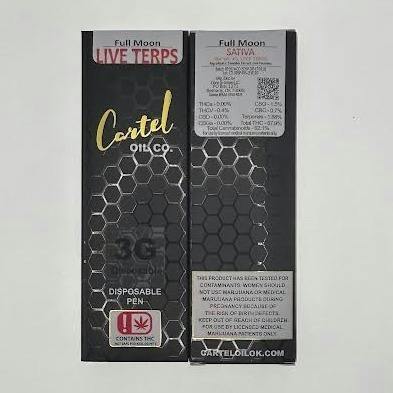 Cartel Oil Co | Full Moon | Disposable | 3g