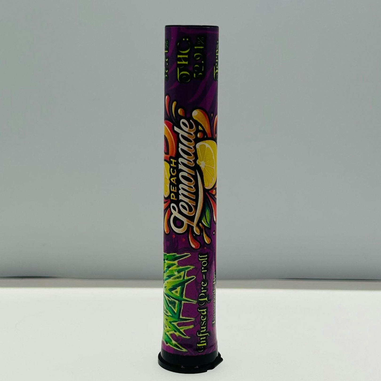 Peach Lemonade - Kazam 1g Bubble Hash Preroll by Sorcery Solventless