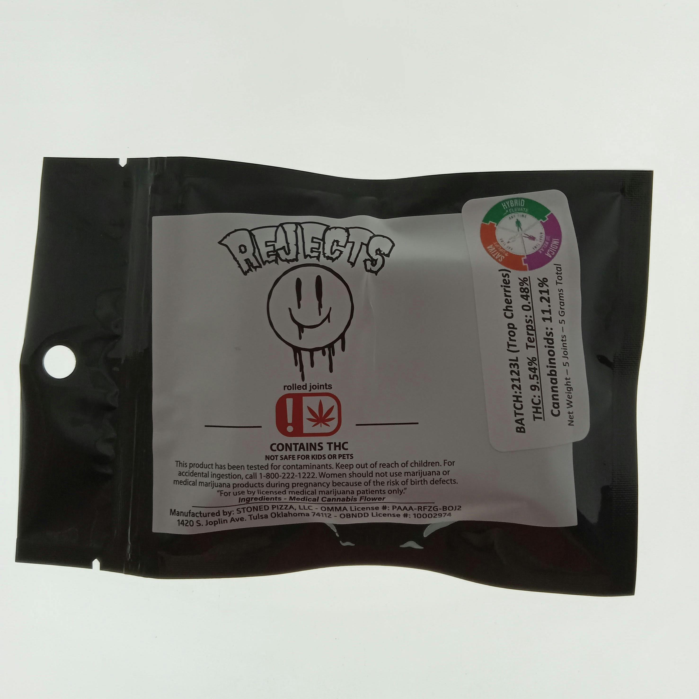Trop Cherries 5 Pack Pre Rolls (Rejects)