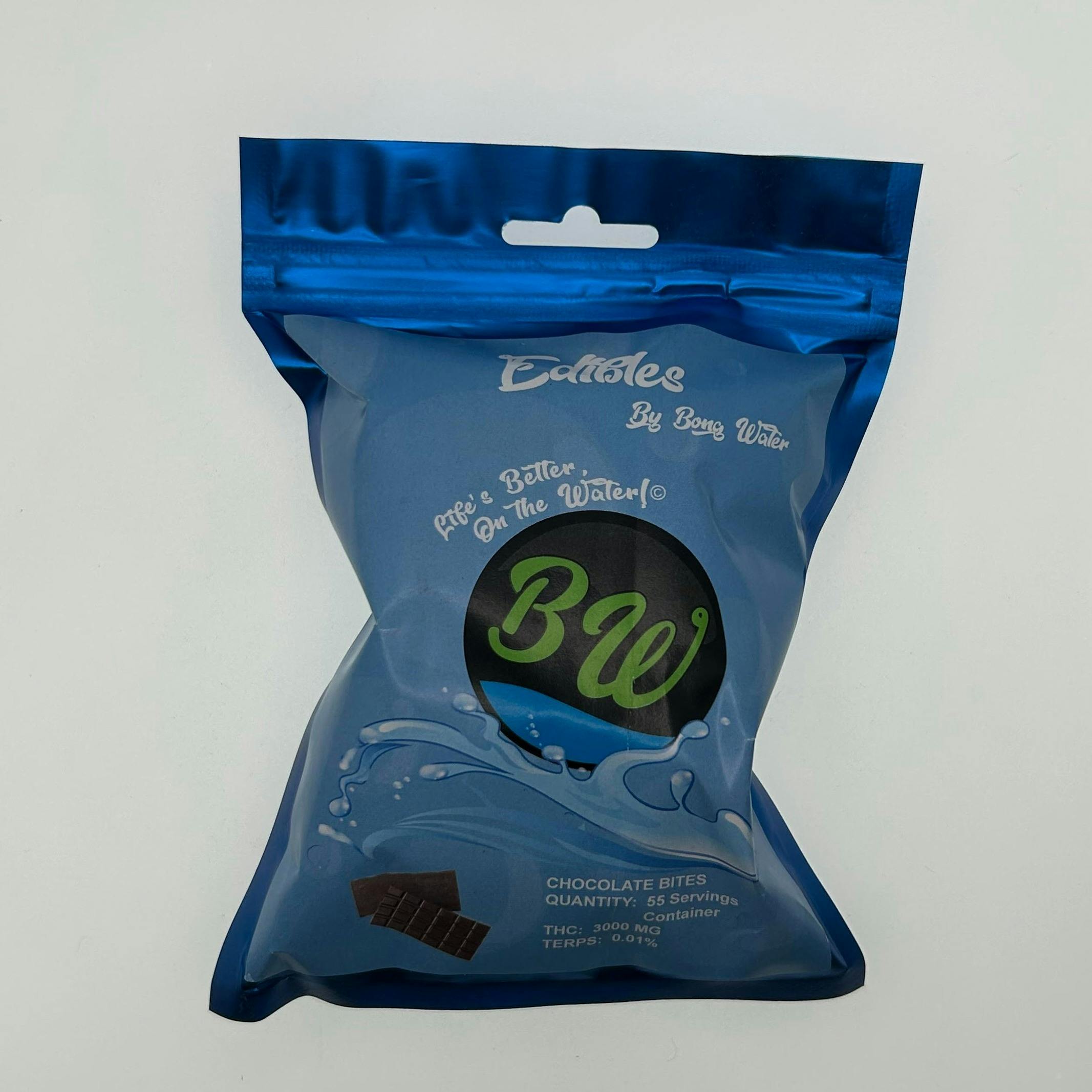 Bong Water 3000mg Chocolate Bar