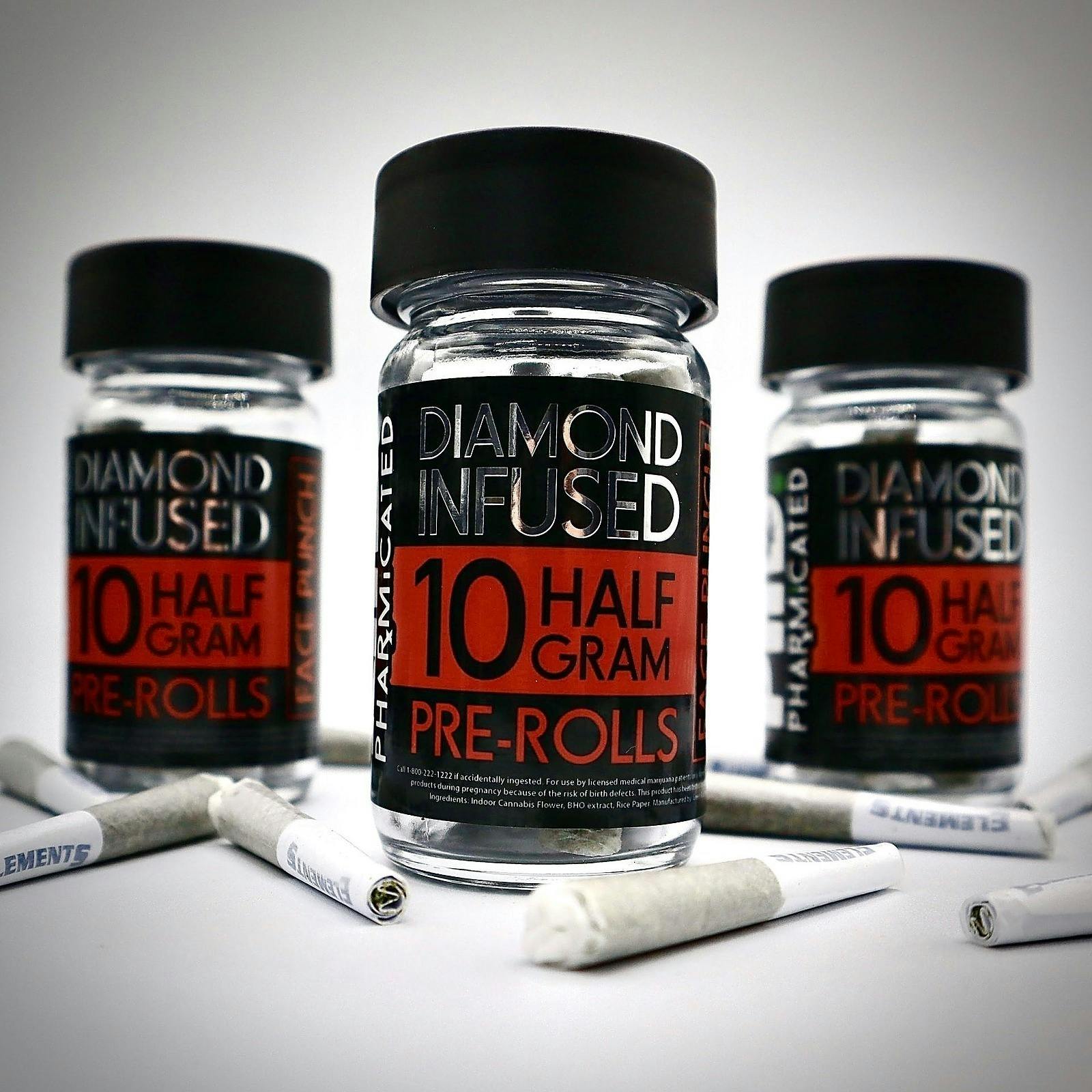 PhD 0.5G Diamond Infused 10 Pack - Face Punch
