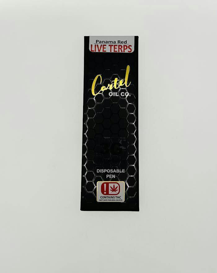Cartel Oil Co | Panama Red | Live Terp Disposable | 3g
