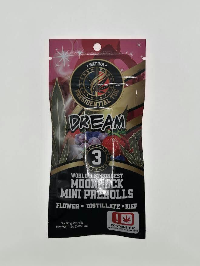 Presidential Pee-Wee Moon Rock Prerolls - Presidential (1.5g) by Presidential