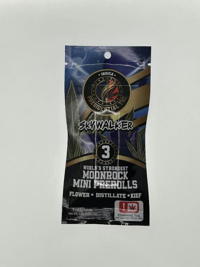 Presidential Pee-Wee Moon Rock Prerolls - Skywalker (1.5g) by Presidential