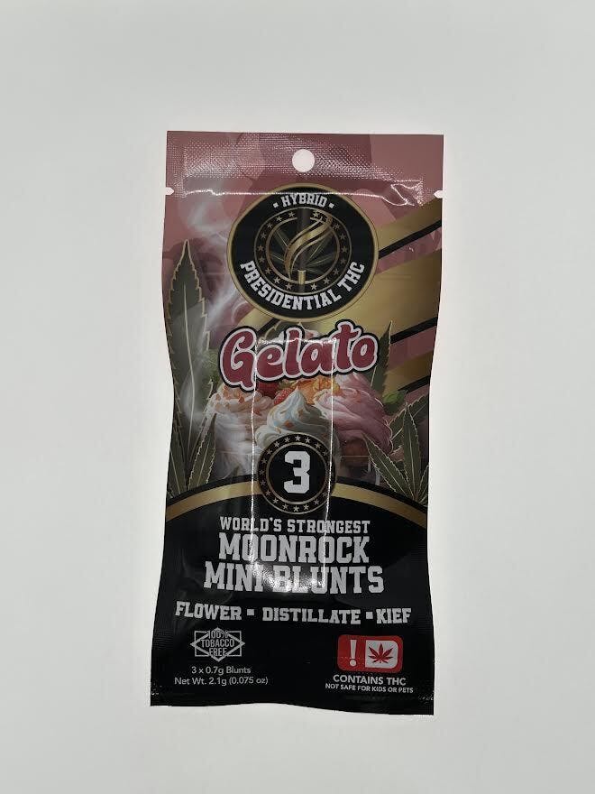 Presidential Pee-Wee Moon Rock Blunts - Cherry Gelato (2.1g) by Presidential