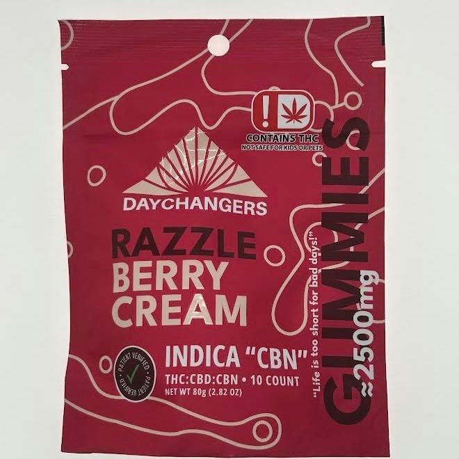 Day Changer | Razzle Berry Cream Gummies (10ct.) | 2500mg by Day Changers
