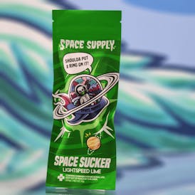 SPACE - Lightspeed Lime Lollipop 25mg