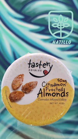 Tastery - Cinnamon Frosted Almonds 50mg