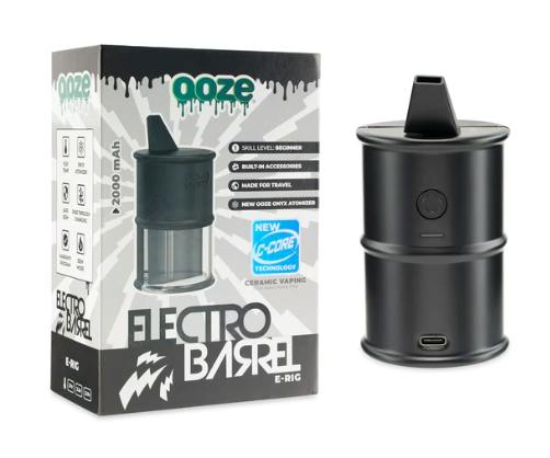Ruby Red Electro Barrel E-Rig by Ooze | Vaporizer