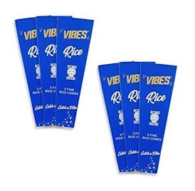 King Size Rice Cones by Vibes (3 pk)